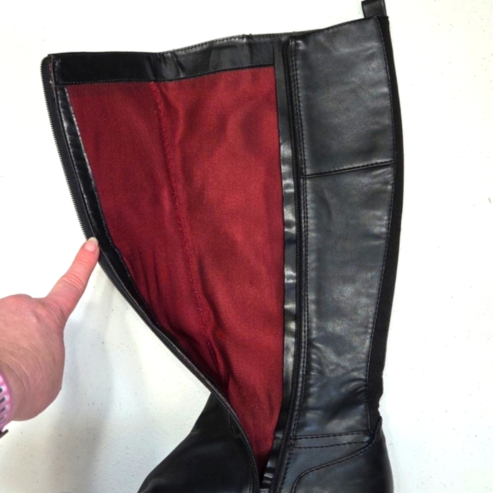 Tommy Hilfiger Sensora Riding Midcalf Boots - Picture 13 of 16